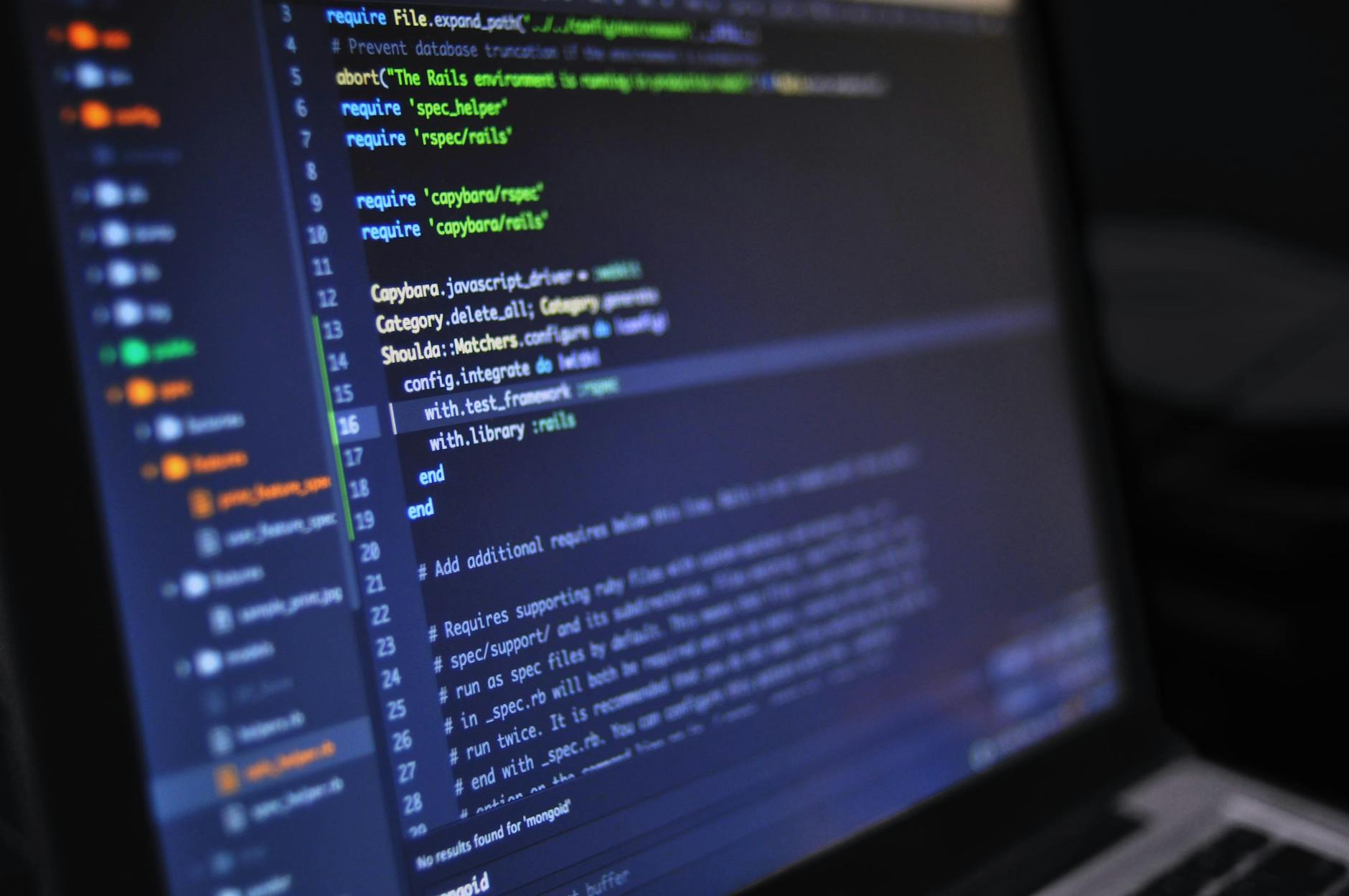 Developers writing clean software code